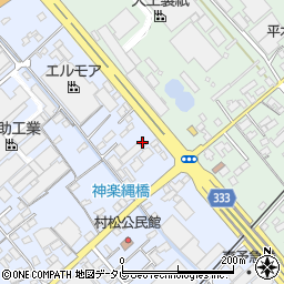 四国労働金庫四国中央支店周辺の地図