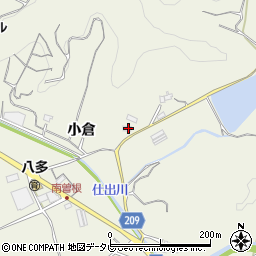 徳島県徳島市八多町小倉49周辺の地図