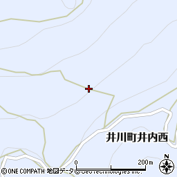 徳島県三好市井川町井内西3286周辺の地図