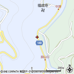 徳島県三好市井川町井内西5168周辺の地図