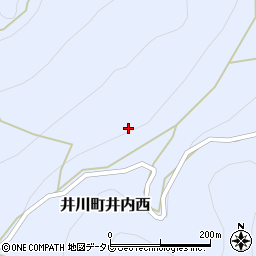 徳島県三好市井川町井内西3325周辺の地図