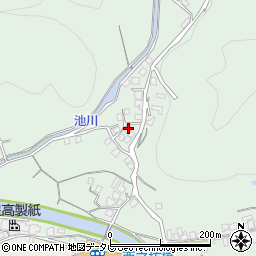 愛媛県四国中央市金田町半田甲424-5周辺の地図