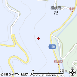 徳島県三好市井川町井内西5111-1周辺の地図