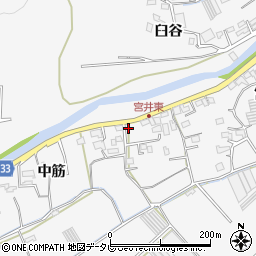 徳島県徳島市多家良町中筋75周辺の地図