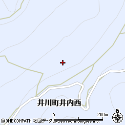 徳島県三好市井川町井内西3266周辺の地図