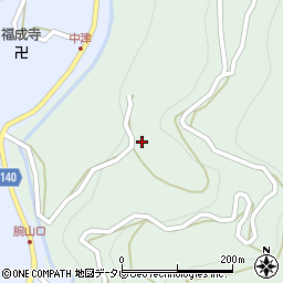 徳島県三好市井川町井内東2346周辺の地図