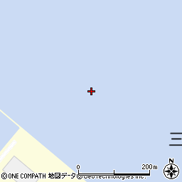 三島川之江港周辺の地図
