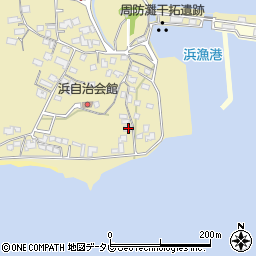 山口県山陽小野田市西高泊1546周辺の地図