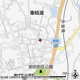 山口県宇部市東岐波1687周辺の地図