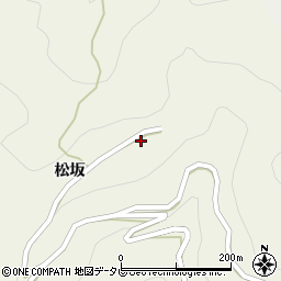 徳島県名西郡神山町下分松坂57周辺の地図