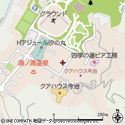 愛媛県今治市湯ノ浦周辺の地図