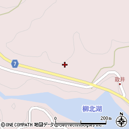 柳井周東線周辺の地図