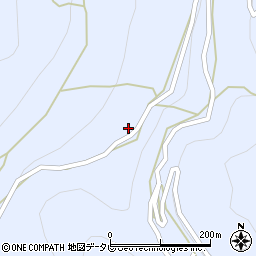 徳島県三好市井川町井内西3811周辺の地図