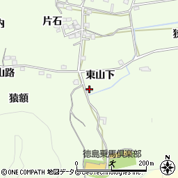 徳島県小松島市新居見町東山下59周辺の地図