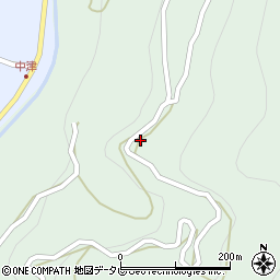 徳島県三好市井川町井内東2341-1周辺の地図