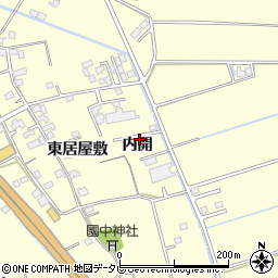 徳島県小松島市芝生町内開周辺の地図