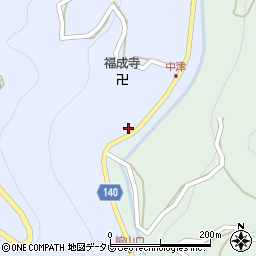 徳島県三好市井川町井内西5171周辺の地図