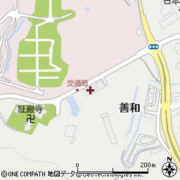 宇部市交通局　食堂周辺の地図