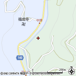 徳島県三好市井川町井内東2460-1周辺の地図