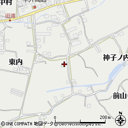 徳島県小松島市田浦町神子ノ内周辺の地図