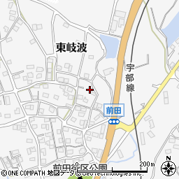 山口県宇部市東岐波1670周辺の地図