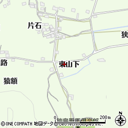 徳島県小松島市新居見町東山下61周辺の地図