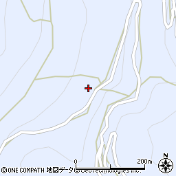 徳島県三好市井川町井内西3809周辺の地図