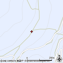 徳島県三好市井川町井内西3788周辺の地図