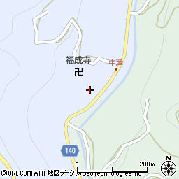 徳島県三好市井川町井内西5017周辺の地図