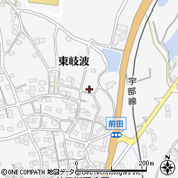 山口県宇部市東岐波1668周辺の地図