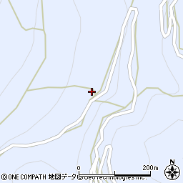 徳島県三好市井川町井内西3806周辺の地図