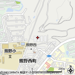 山口県下関市熊野西町周辺の地図