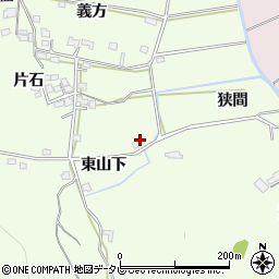 徳島県小松島市新居見町東山下周辺の地図