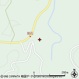 山口県柳井市日積割石周辺の地図