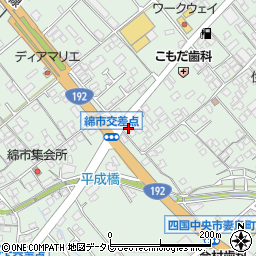 森永牛乳川之江ミルクセンター周辺の地図