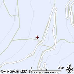 徳島県三好市井川町井内西3745周辺の地図