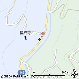 徳島県三好市井川町井内西5021周辺の地図