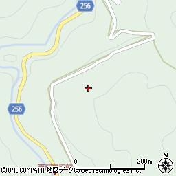 徳島県美馬郡つるぎ町半田青野246-1周辺の地図