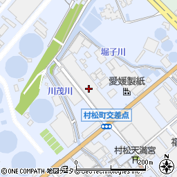 愛媛製紙株式会社周辺の地図