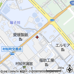 ハリマ化成株式会社　四国工場周辺の地図