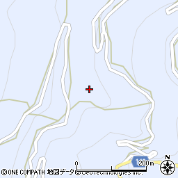 徳島県三好市井川町井内西4388-2周辺の地図