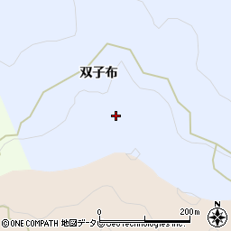 徳島県三好市池田町馬路双子布40周辺の地図