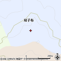徳島県三好市池田町馬路双子布41周辺の地図