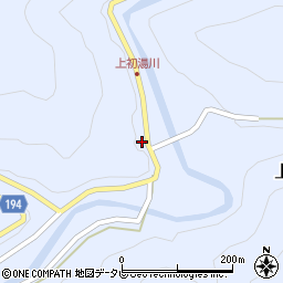 和歌山県日高郡日高川町上初湯川139周辺の地図