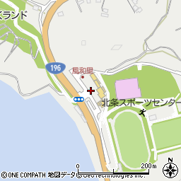 「道の駅」風早の郷風和里トイレ周辺の地図