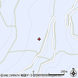 徳島県三好市井川町井内西3741-2周辺の地図