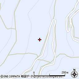 徳島県三好市井川町井内西3736周辺の地図