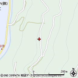 徳島県三好市井川町井内東2593周辺の地図