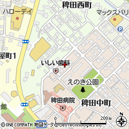 田代硝子店周辺の地図