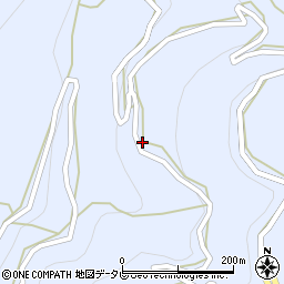 徳島県三好市井川町井内西4414周辺の地図